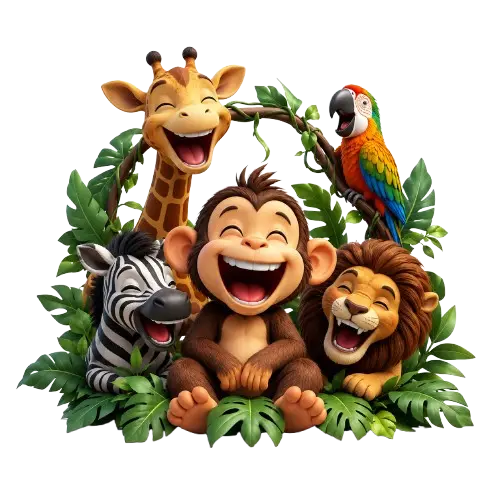 hero section for jokez jungle